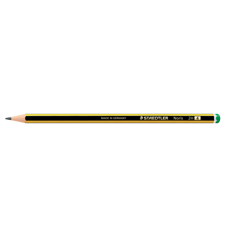 Bleistift, Graphitbleistift, Rundbleistift, 2H, Noris