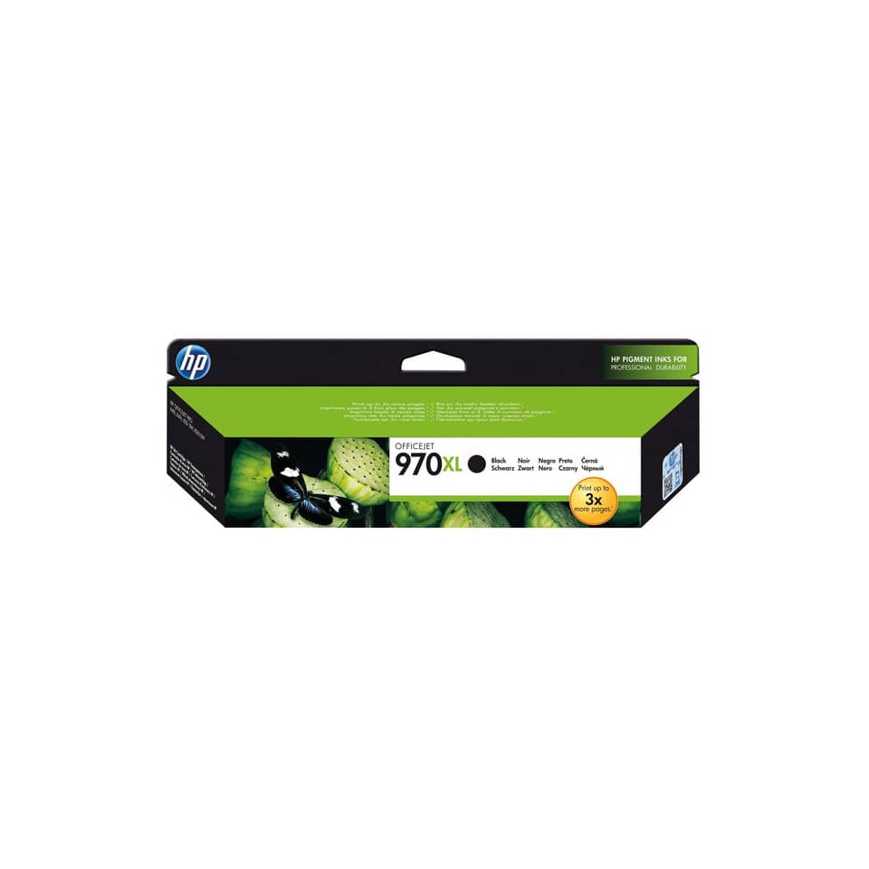 Tintenpatrone, HP, 970XL, Schwarz, Officejet