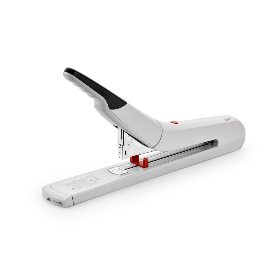 Heftklammergerät, Klammern, Stapler, Rot-weiße Akzente, Bürogerät