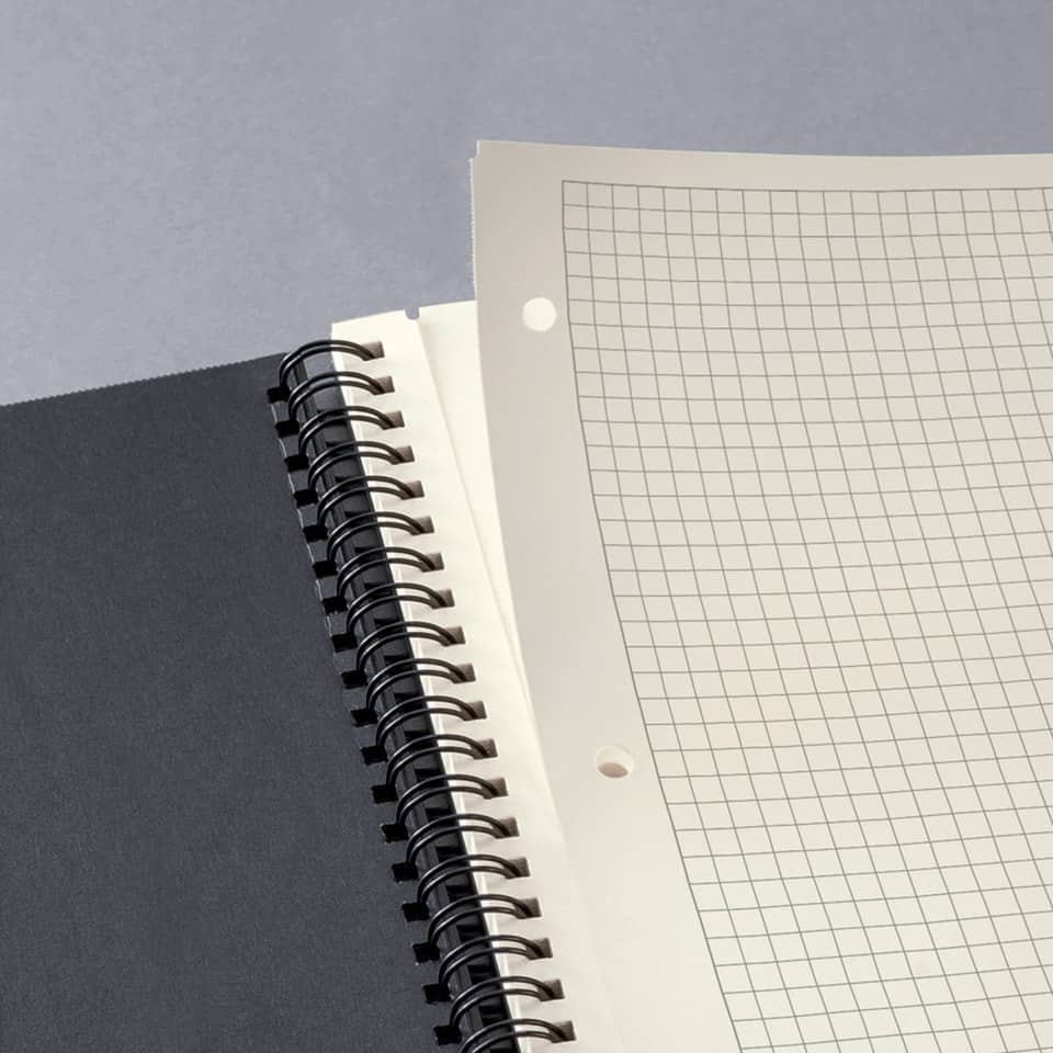 Spiralbindung, Notizbuch, Graphpapier, Ringbindung, Papiervordruck