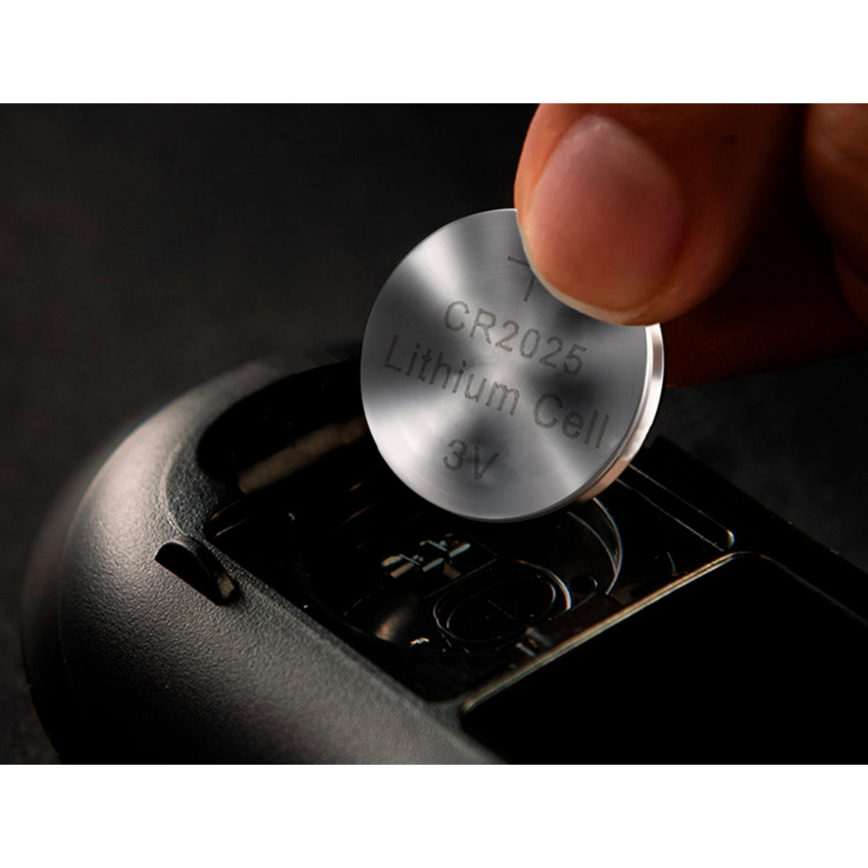 Lithium-Zelle, CR2025, 3V, Knopfzelle, Uhrenbatterie
