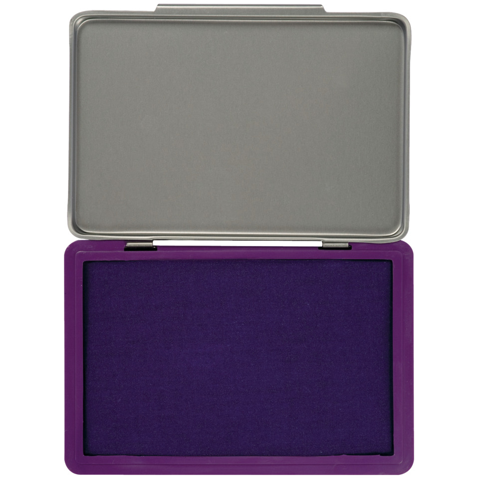 Stempelkissen Gr. 2, 7x11cm, violett Q-CONNECT KF25213