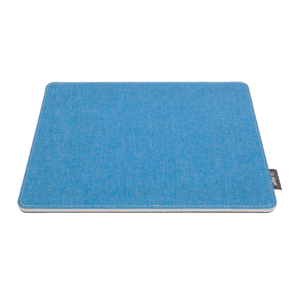 Tablet, Laptop-Hülle, Blaues Gewebe, Näharbeiten, Weiche Hülle, Laptop-Unterlage, Kissen, Kunstleder, Blau, Stoffoberfläche