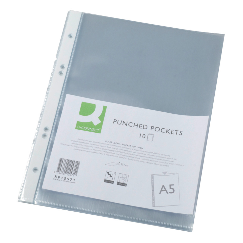 A5 Hülle, Klarsichttasche, Ordnerfolie, Binderfolie, Pocked Taschen
