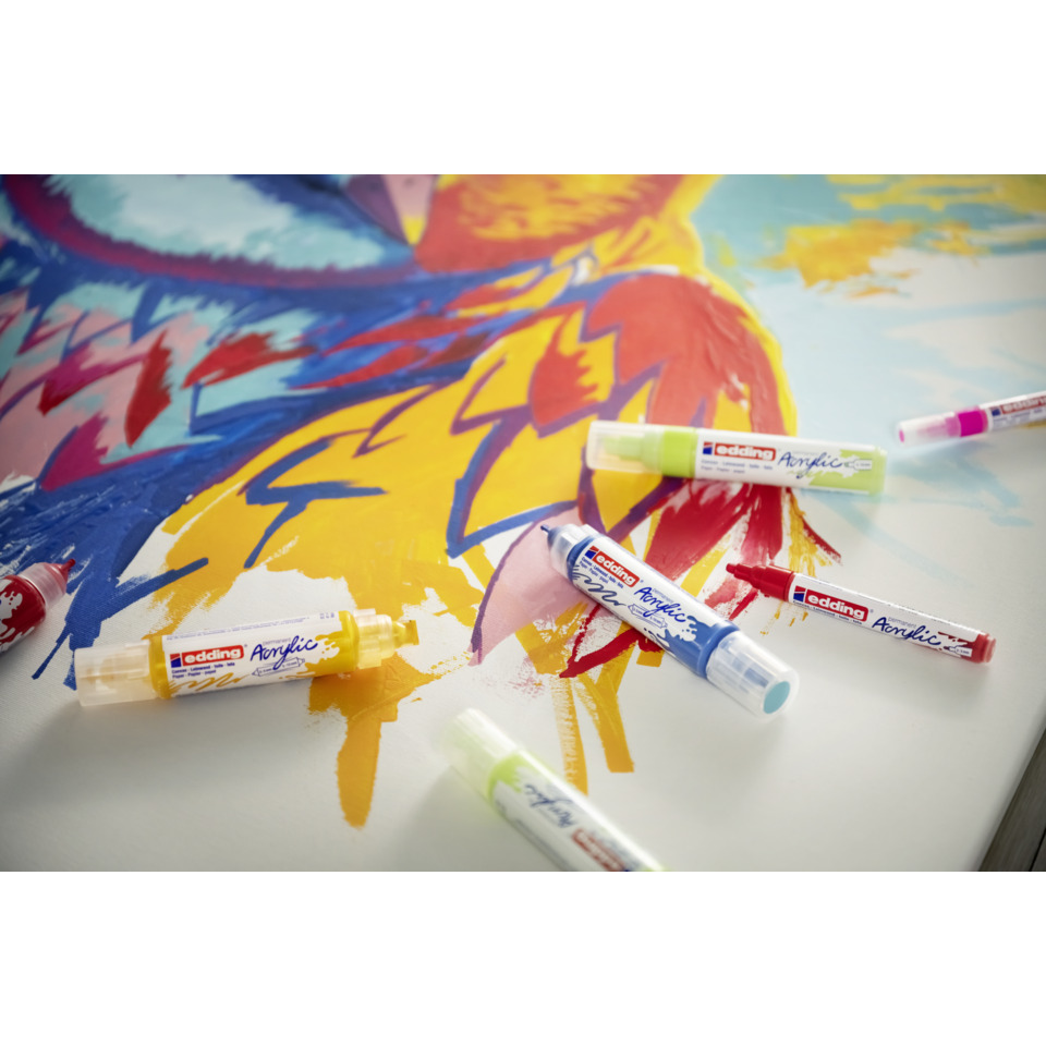 Acrylfarbe, Farbmarker, Kunstbedarf, Abstrakte Malerei, Farb-Tuben