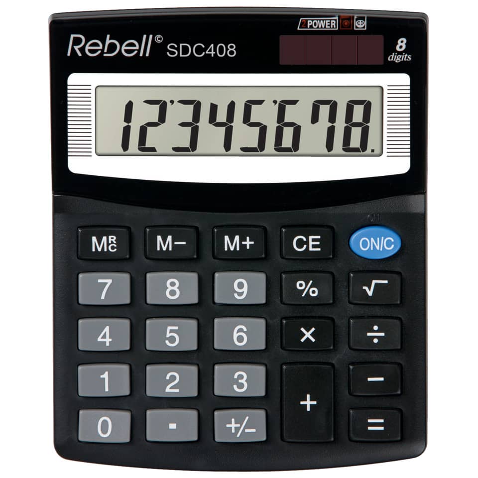 Taschenrechner, Numerische Tastatur, Display, Tastatur, Mangler Grafit