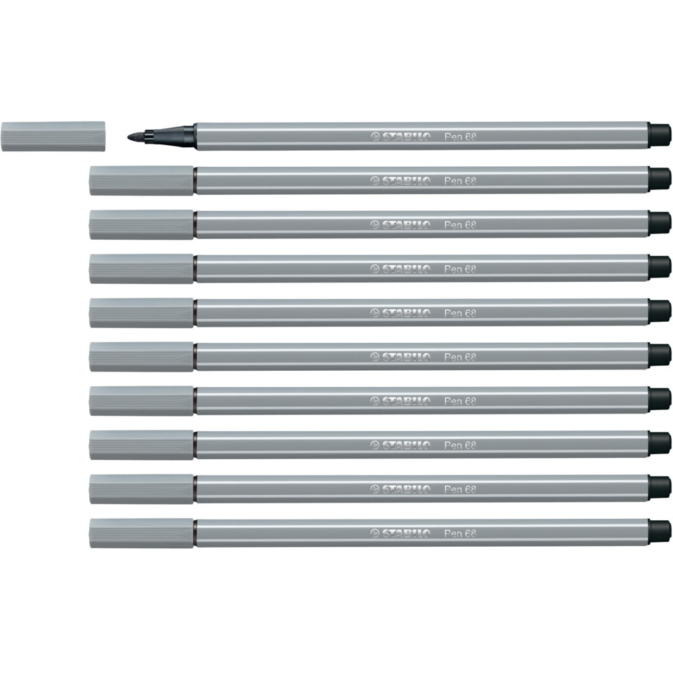 Stift, Marker, Skizzenstift, Filzstifte, Graustift, Markerstifte, Feine Filzstifte, Graue Stifte, Alkoholbasierte Tinte, Stift-Set (10 Stück)