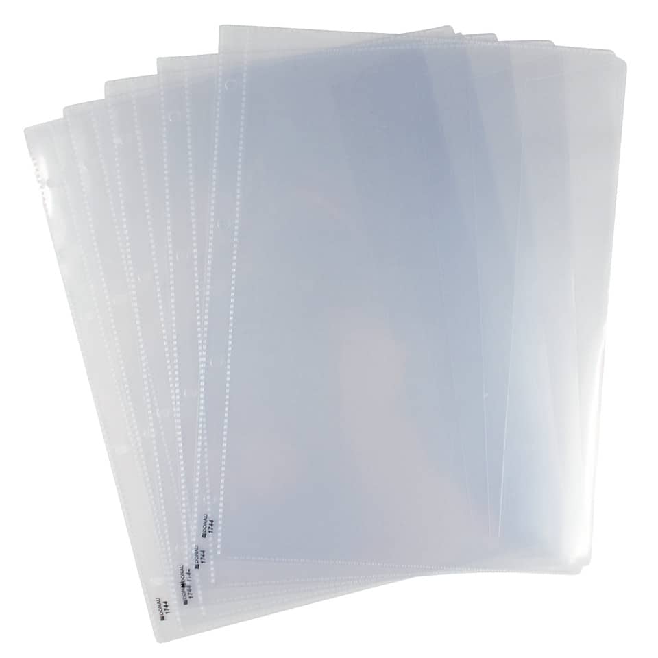Schutzumschlag, Klarsichthülle, Dokumentenhülle, Transparente Folie, Kartenhülle