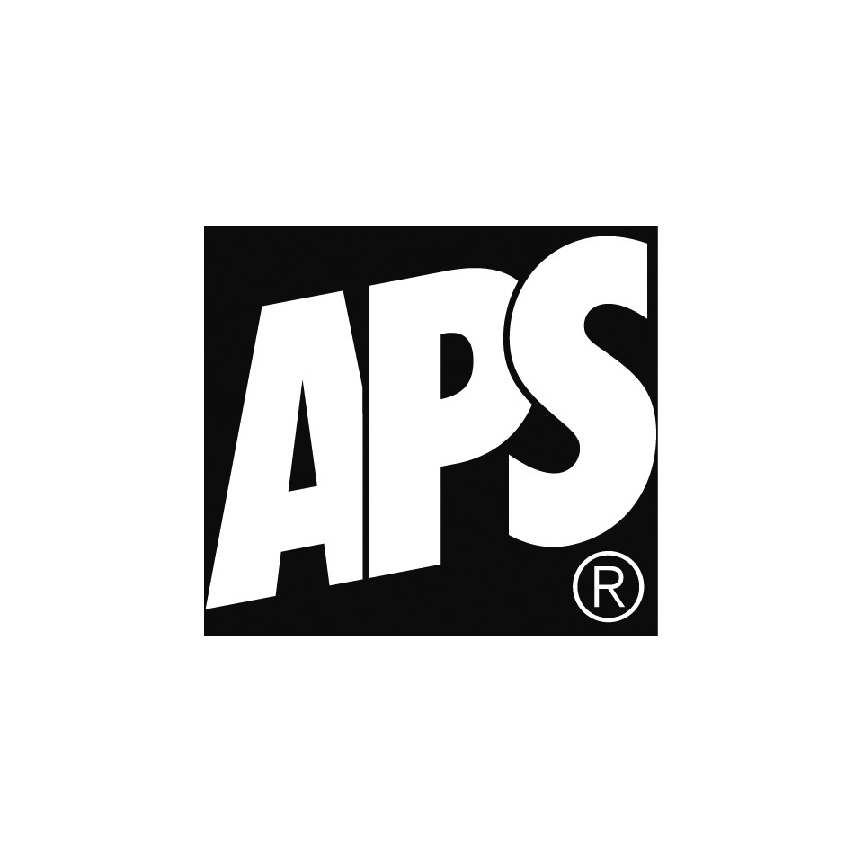 logo, marke logo, APS, marke, quadratisches design