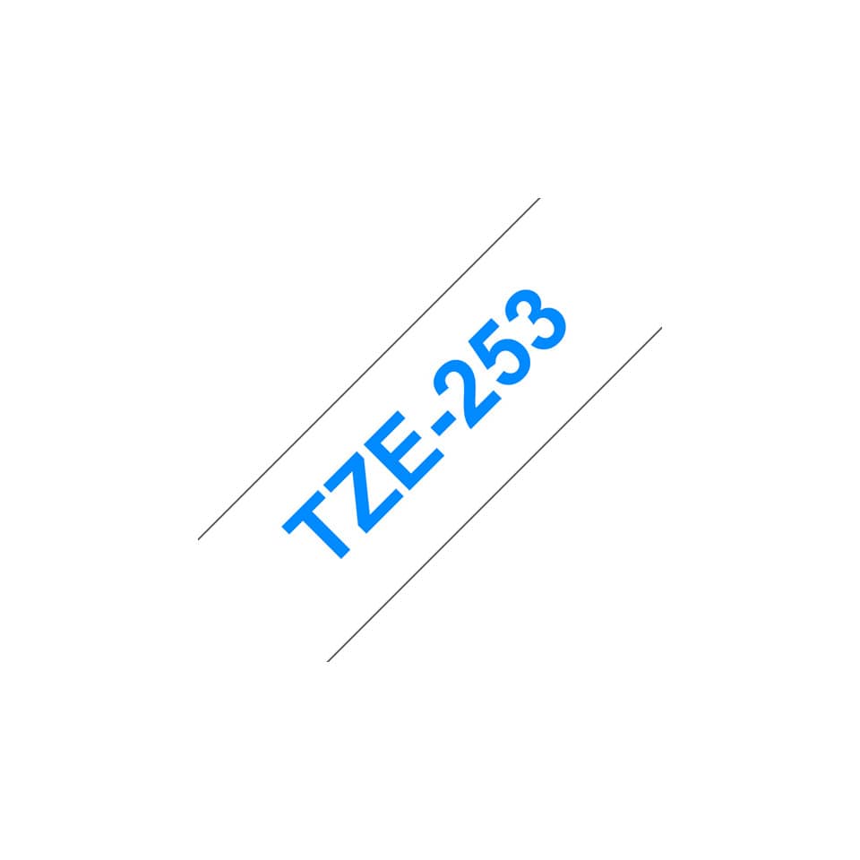 barcode, Code, TE-253, blau, diagonale Linien