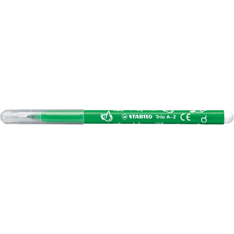 Marker, Korrekturstift, Grün, Kugelschreiber, Stabilo Tri A-Z