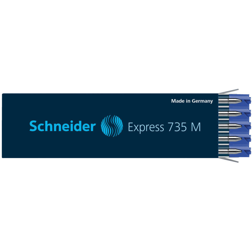 Kunststoffhülle, Schneider Express 735 M, Bleistiftspender, Schweden, Made in Germany