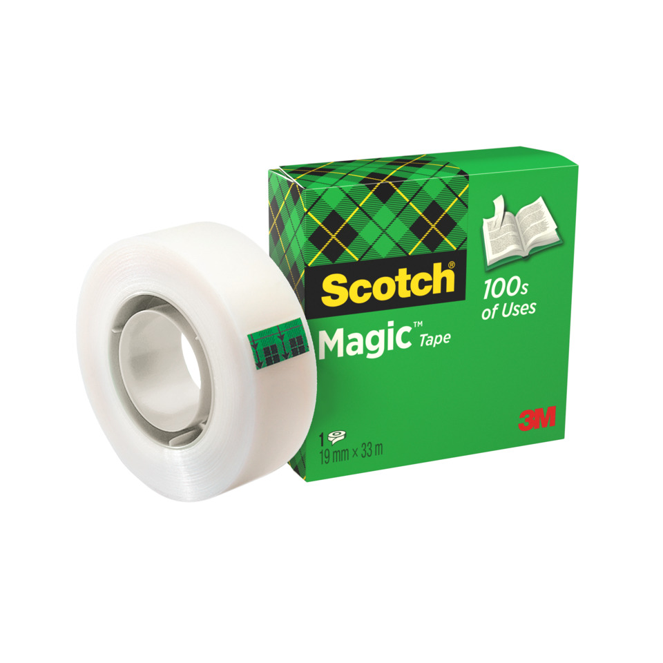 Klebefilm Magic™, 19mmx33m SCOTCH M8101933 Band, Papier