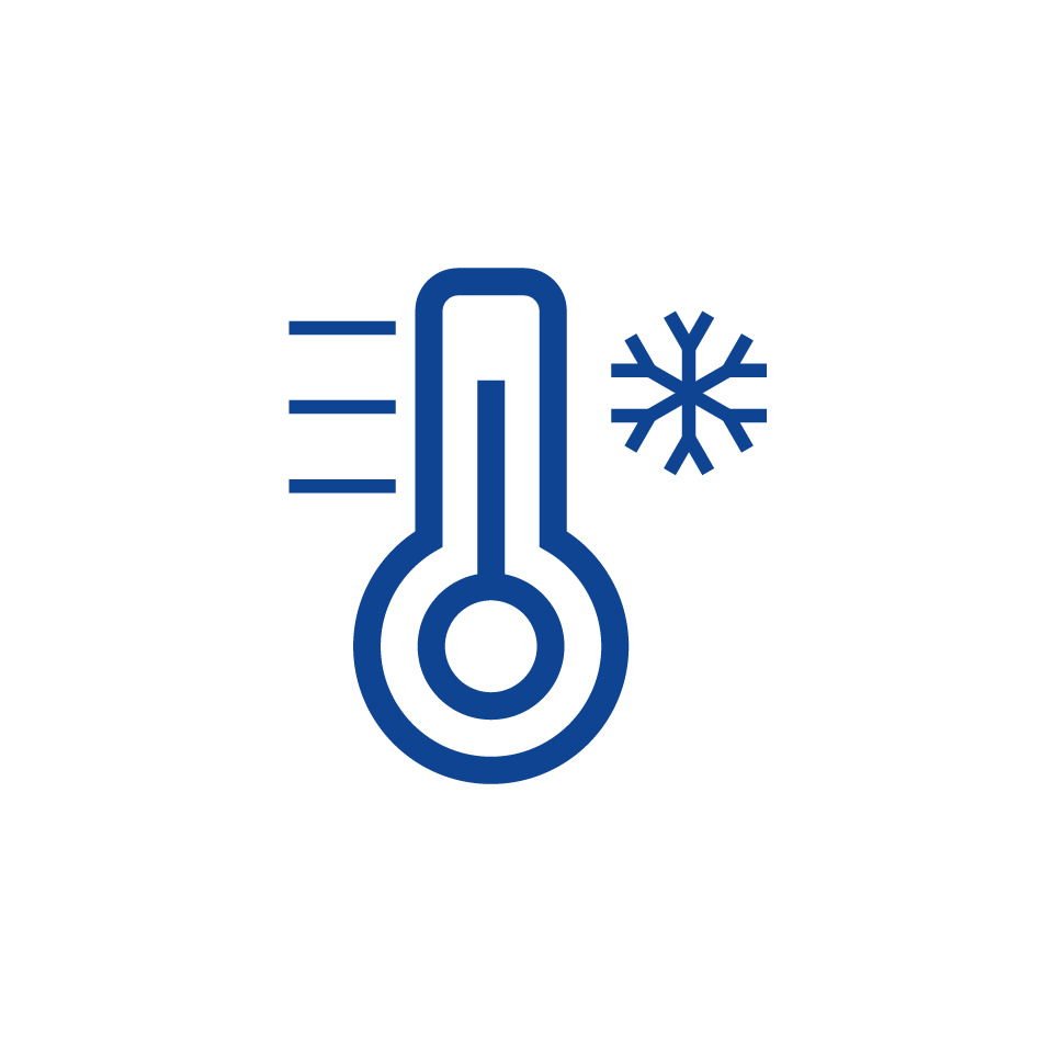 Thermometer, Kälteanzeige, Digitale Anzeige, Kühlschrank, Symbol Bild