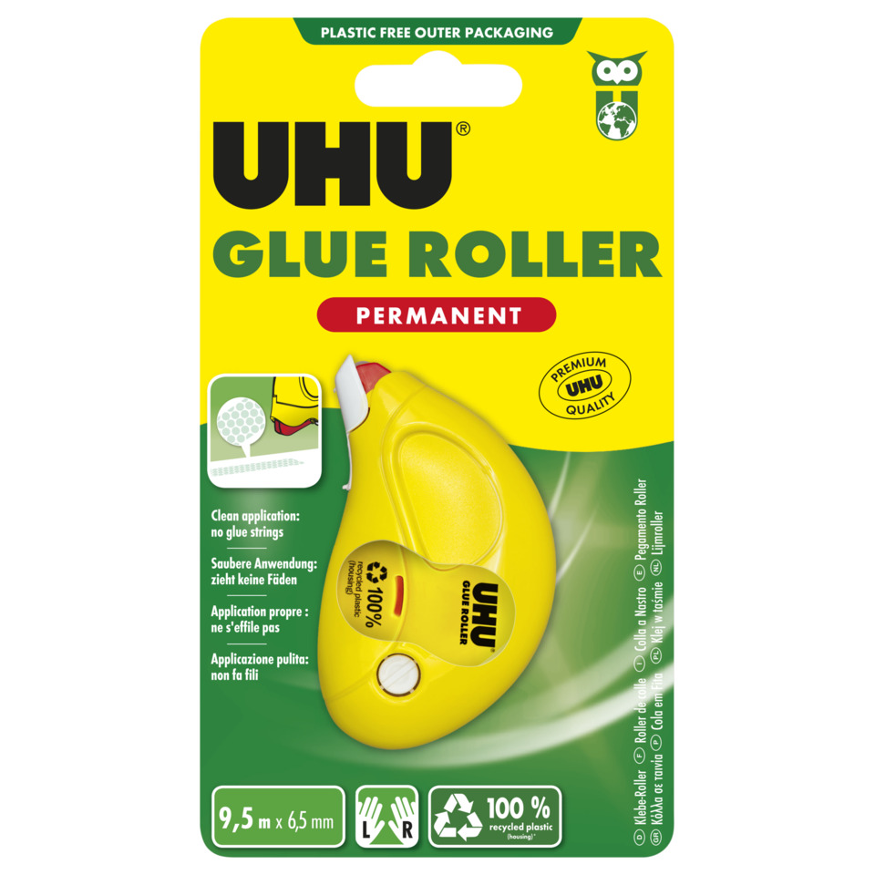 Kleberroller, UHU, Klebstoffroller, Permanent, Klebetechnologie