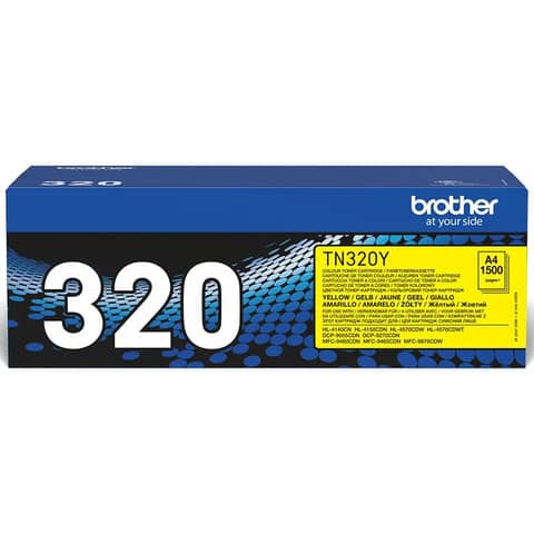 Lasertoner, yellow BROTHER TN320Y