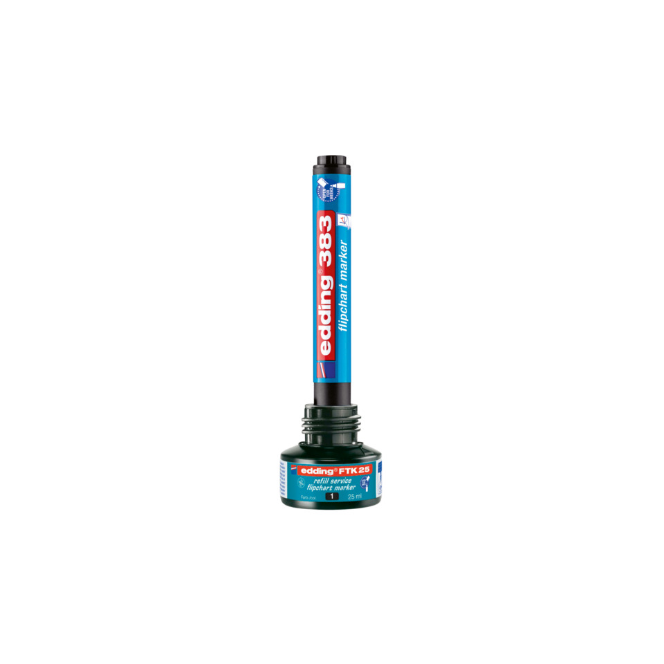 Bleed Marker, Nachfüllmarker, Markerstift, Flipchart-Marker, EDding FTK25