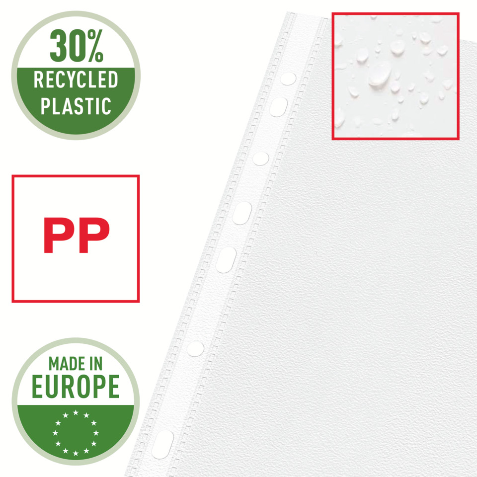 recyceltes plastik, PP, hergestellt in Europa, Kunststofffolie, Polypropylen