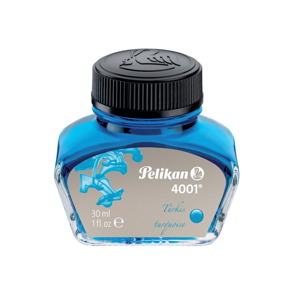 Tintenflasche, Wasserfarbe, Türkís Blau, 30 ml, Flor?