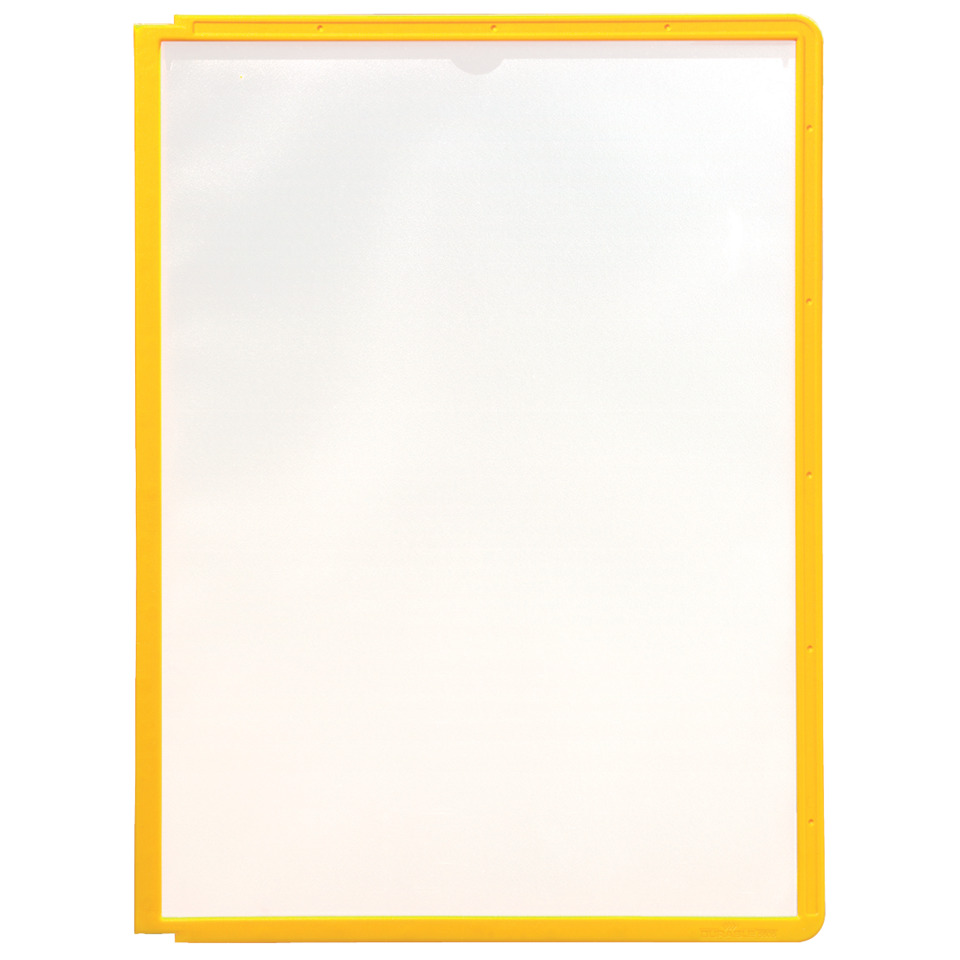rechteckig, gelber rahmen, whiteboard, glasplatte, rahmen