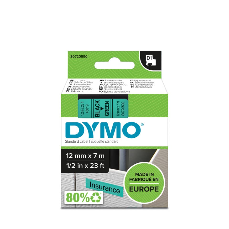 Edge label, Photo label, Din A4 label, Self-adhesive label, Standard label