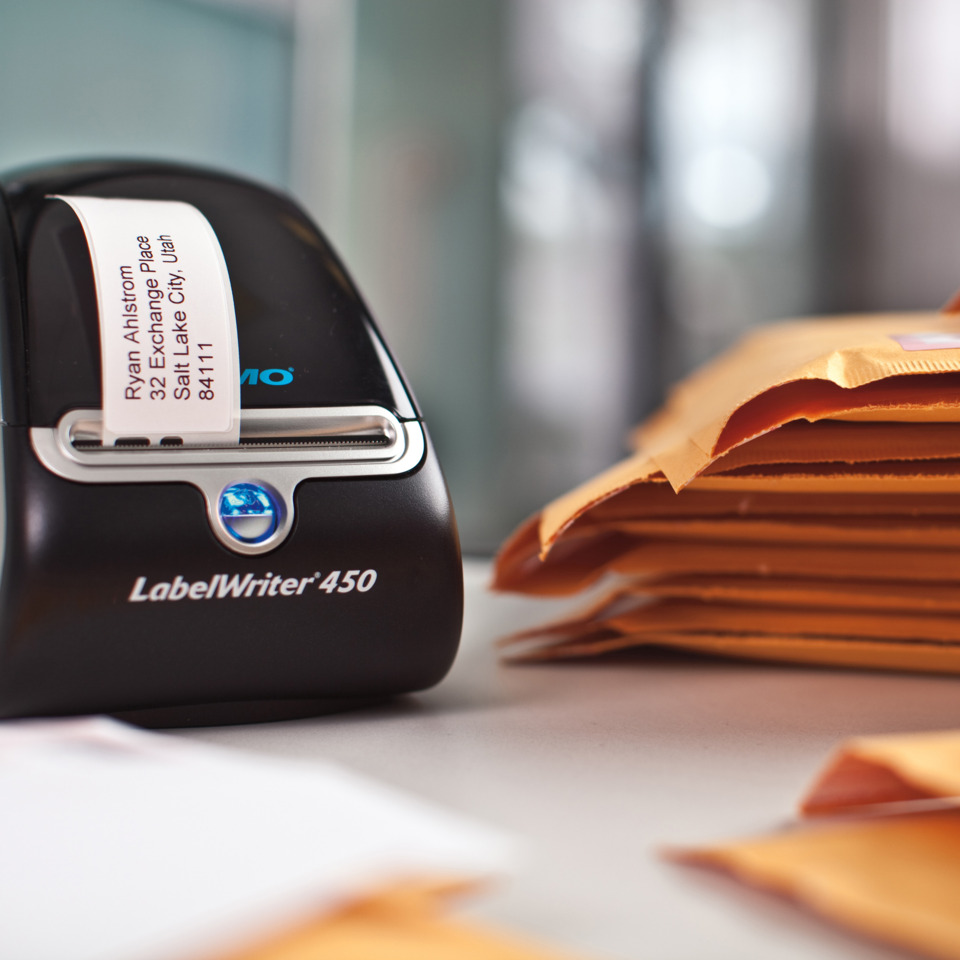 Labeldrucker, Etikettendrucker, Rechner, Belege, Papierarbeiten