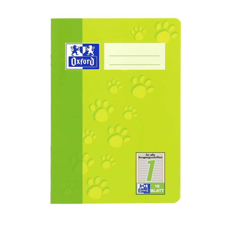 Heft, A5, 90g/m², 16 Blatt, Lin.1, liniert OXFORD 100050406