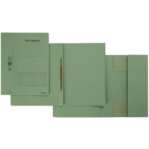 Combamappe, A4, Karton, grün DONAU 8645030-06