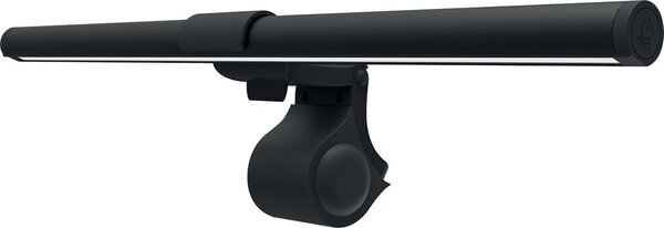 LED-Bildschirmleuchte Flash, schwarz, Klemme, Energieeffizienzklasse F/G, Lebensdauer Leuchtmittel 30.000 Stunden, dimmbar
