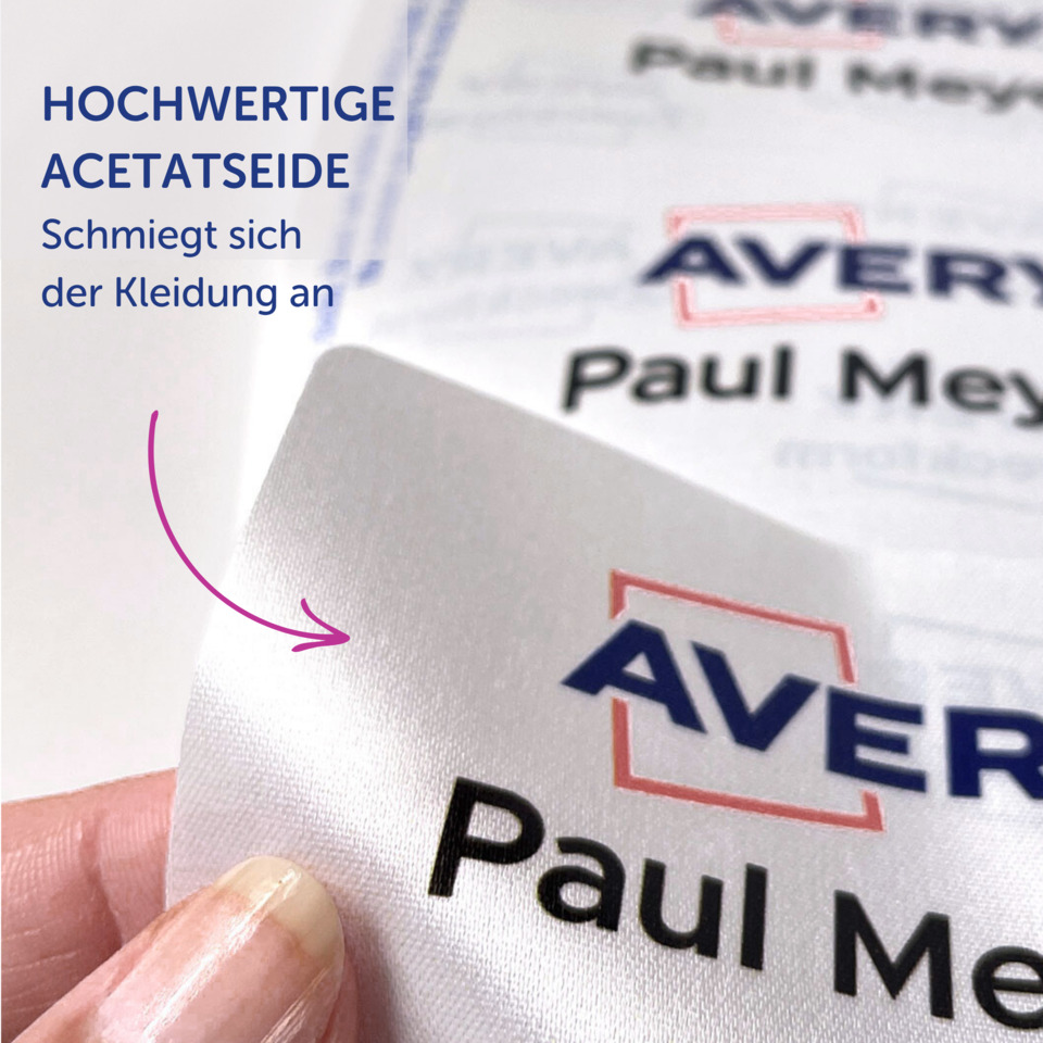 acetatseide, Samt, Etikett, Label, PaulMeh