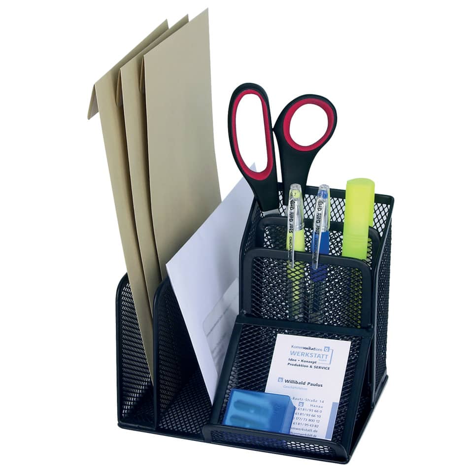 Schreibtischorganizer, Schreibwarenhalter, Kopierpapier, Scherenhalter, Schreibbedarf