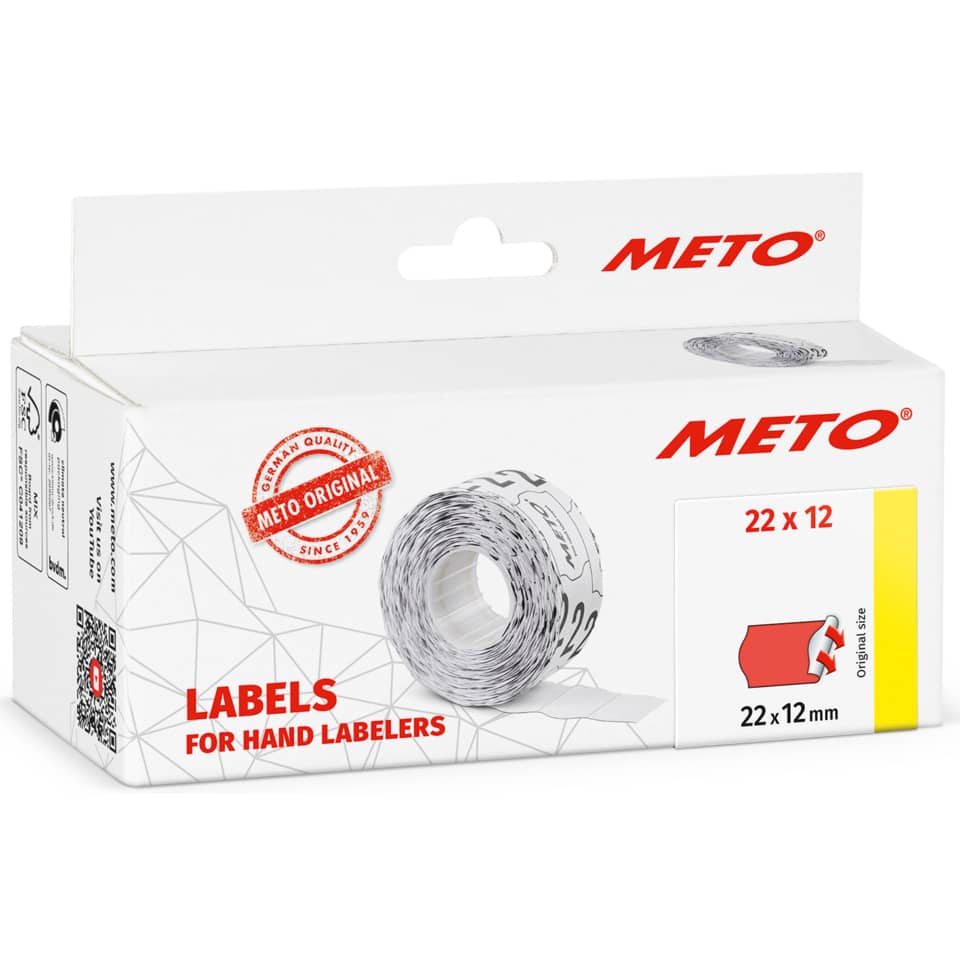 Etiketten, Label, Klebebandetiketten, Handetiketten, Etikettenrolle