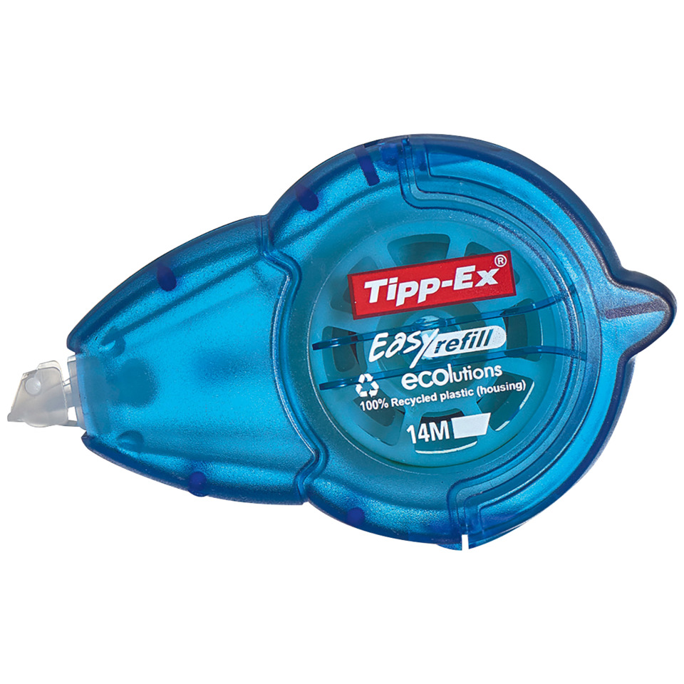 Tipp-Ex Spule, Korrigiermittel, Paketabdeckung, Ersatzkassette, Bunte Spule, Korrekturroller, Tipp-Ex Spitzer?, Korrekturband, Korrekturhülle, Transparente Hülle