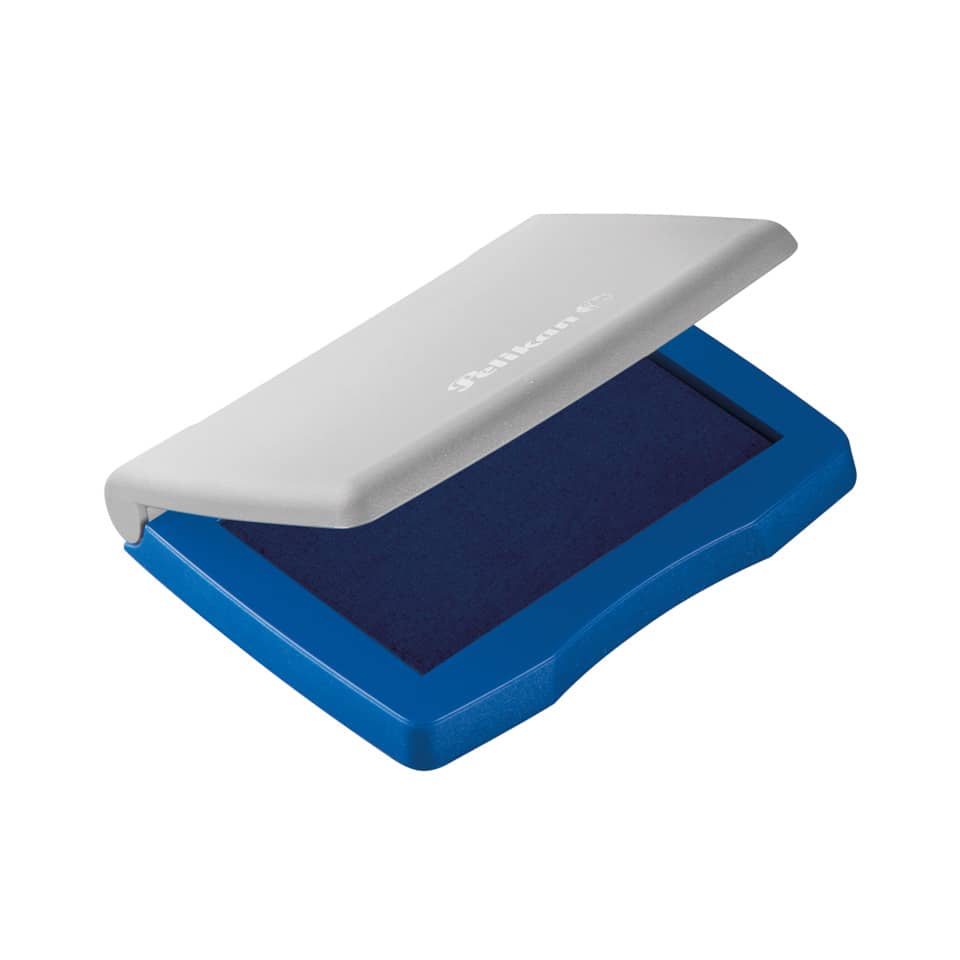 Stempel, Stempelkissen, blau, rechtwinklig, Gummi