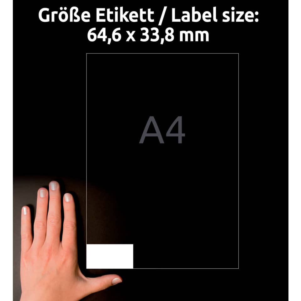 hand, nail, poster, A4, schwarz