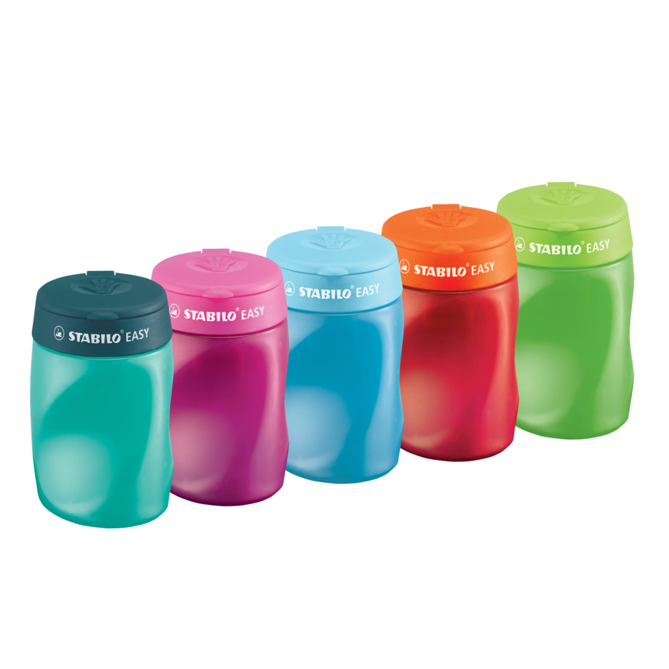 Trinkflasche, Wasserflasche, Mehrfarbig, Kappenverschluss, Stabilo Easy