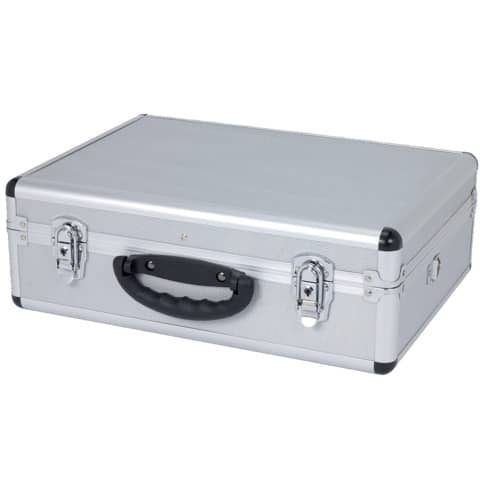 Moderationskoffer Profi, Aluminium, 2567 Teile, silber FRANKEN UMK