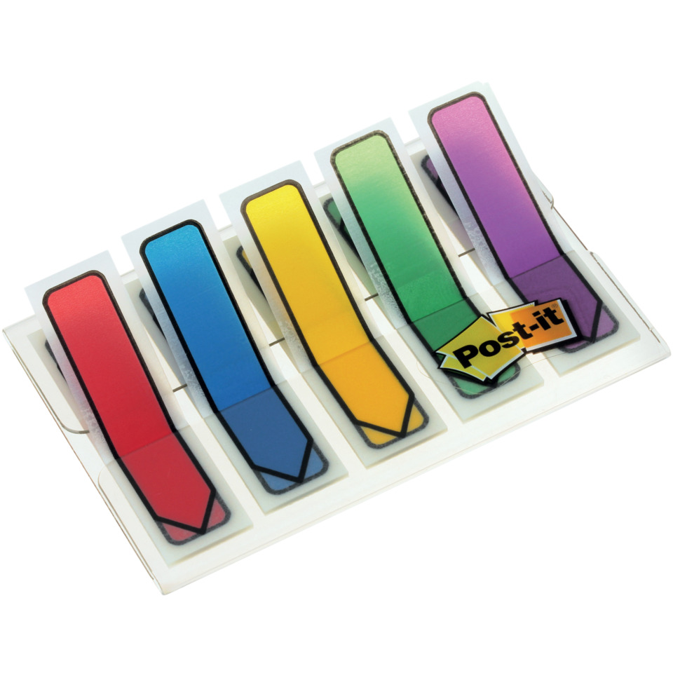 Klebestar, Retro-Poster, Bleistift, Mehrfarbig, Post-it-Flag
