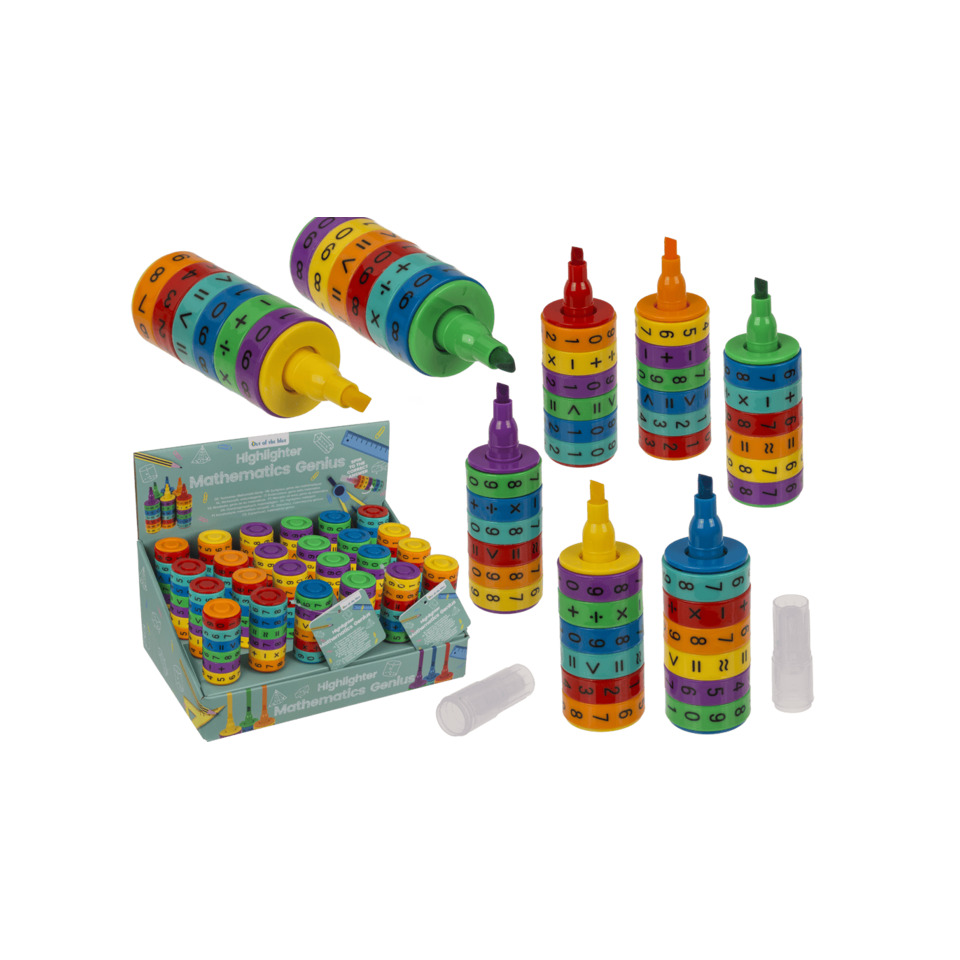 Zahlenschilder, Mathematik-Stapel, Würfelring, Kreidemarkierungen, Rechenspinner