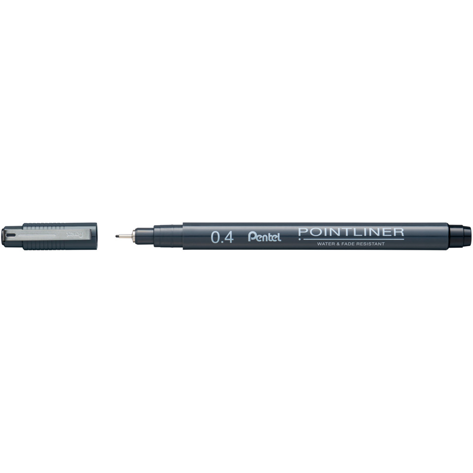 Pointliner, 0.4, fineliner, Tintenstift, Wasserfest