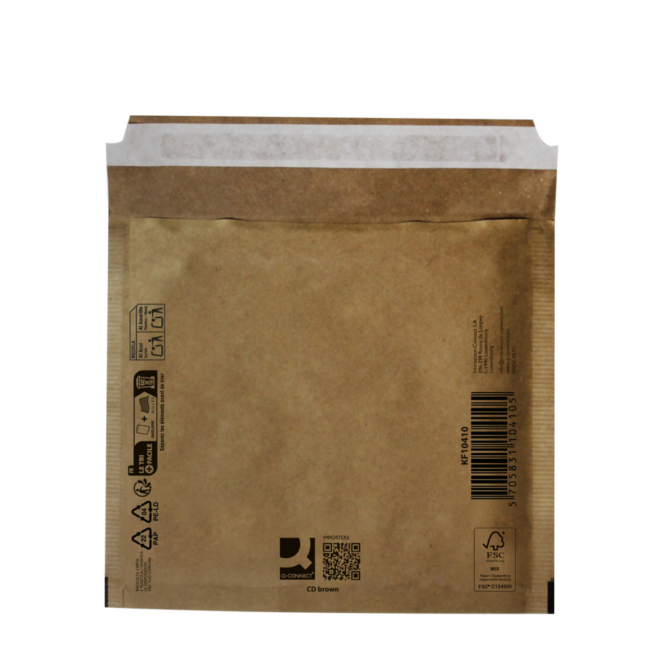 Padded envelope, Kraftpapier, Luftpolsterumschlag, Versandtasche, braune Packtasche