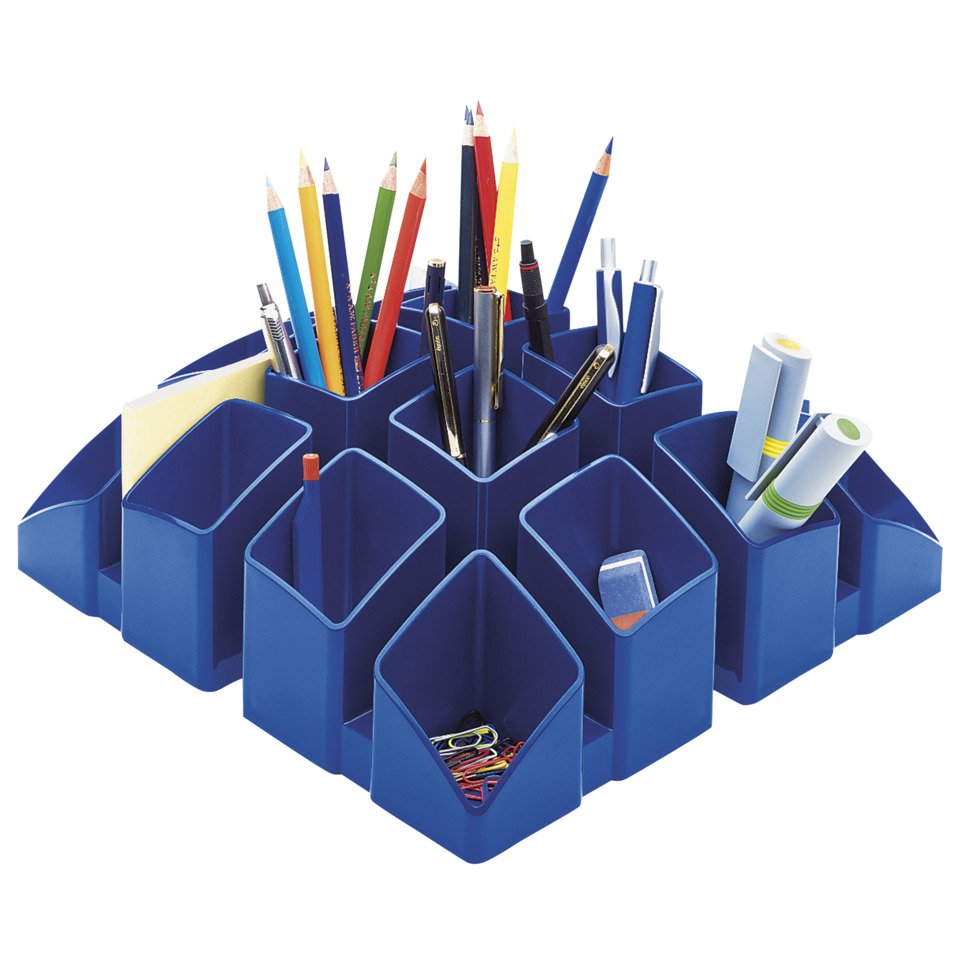 Schreibtischorganizer, Schreibtisch-Organizer, Stiftedose, Büromaterial, Ordnerhalter