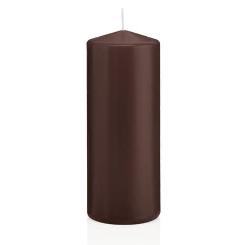 Stumpenkerze, 150x60mm, schoko  218118.090