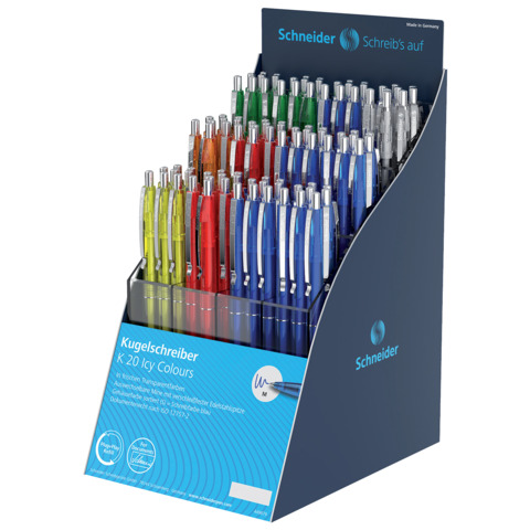 Kugelschreiber K20 Icy Colours, im Display sortiert SCHNEIDER 304251