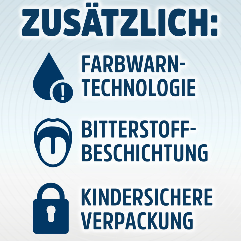 Klartext, Farbstoff, Technologie, Bitterstoff, Verpackung