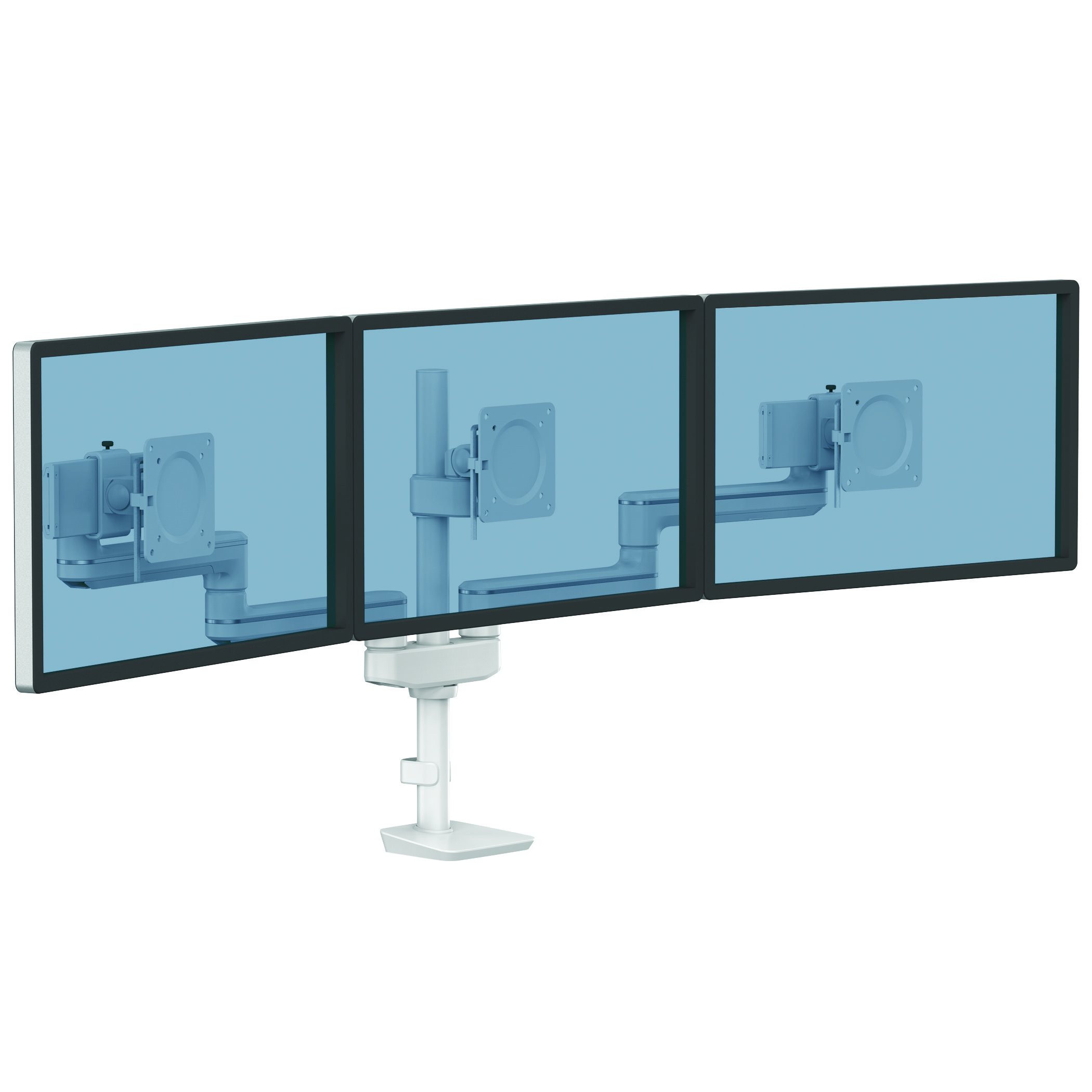 Tallo Modular™ Dreifach Monitorarm 3FFS, weiß