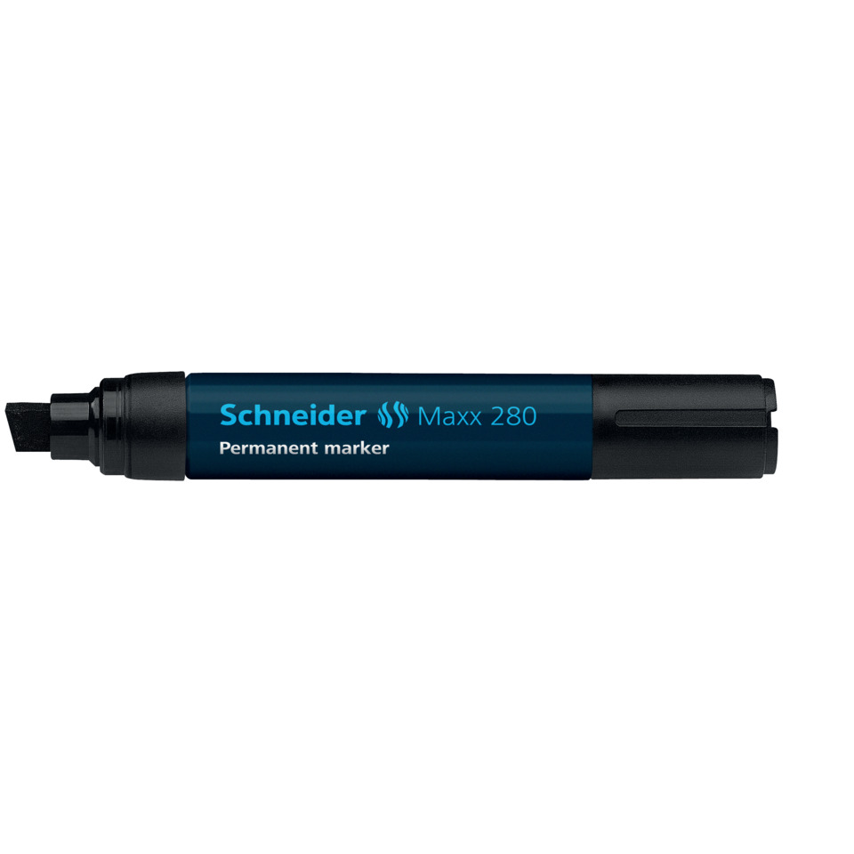 Permanent marker, Blauer Marker, Spitze Filzstift, Schneider Maxx 280, Markerpen