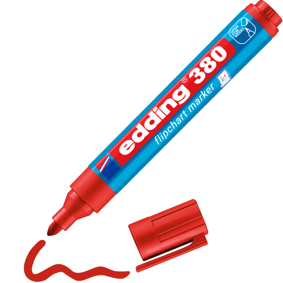 marker, roter marker, Flipchart-Marker, Spitze Marker, wasserbasierte Tinte