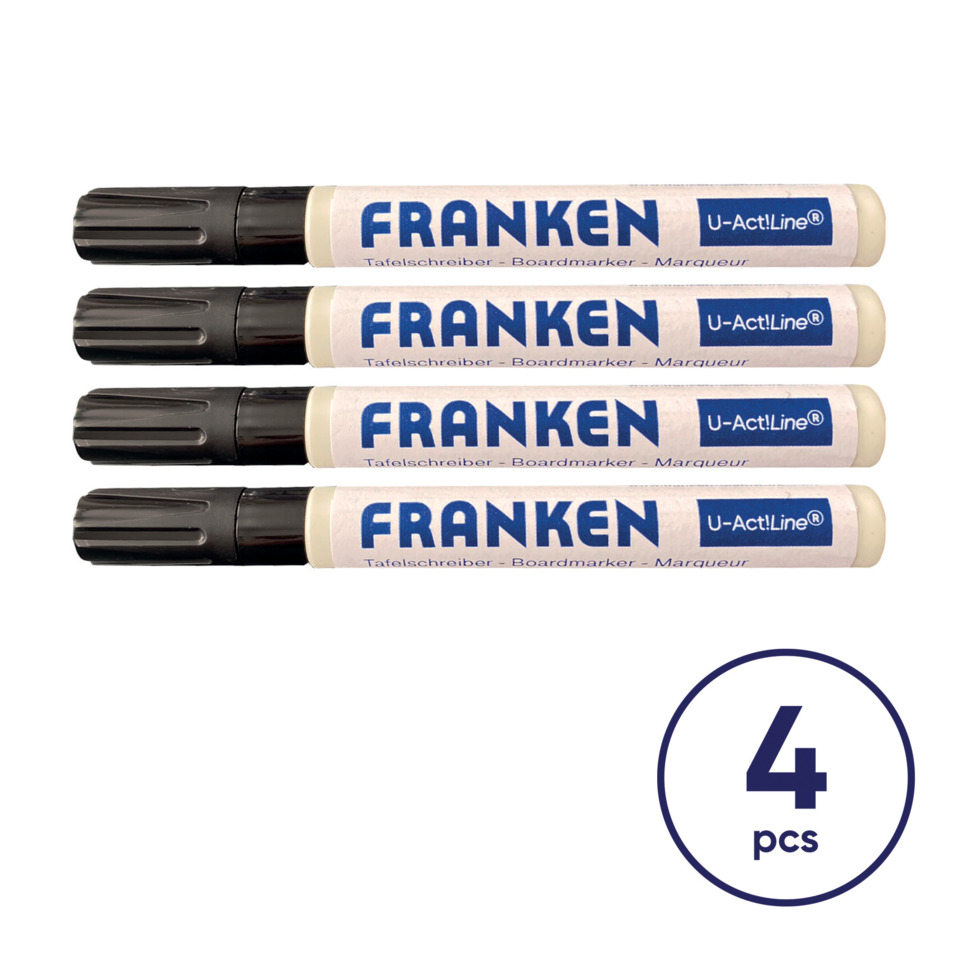 Tafelschreiber, Boardmarker, Marker, 4er-Pack, Klebestift?