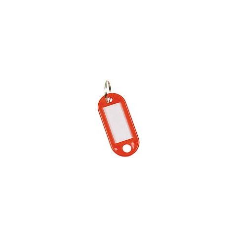Schlüsselanhänger, 10 Stück, rot Q-CONNECT KF10870